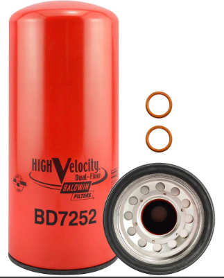 Baldwin Oil Filter, Spin On - BD7252 - Clearance