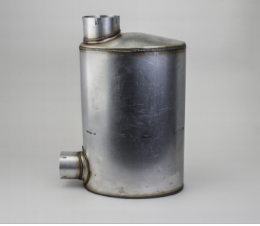 Donaldson Exhaust, Oval Style Side In End Out- M120566
