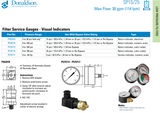 Donaldson Pressure Gauge - P579714